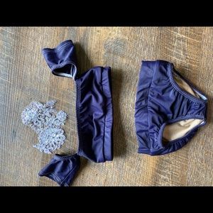 Custom color AA dance costumes